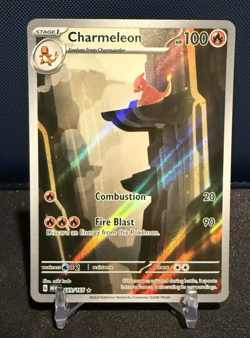 2023 Charmeleon Scarlet & Violet: 151 #169/165 Illustration Rare Holo - Image 1