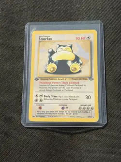 Pokemon Snorlax Jungle 27/64 1st Edition Non-Holo English 1999 TCG WOTC Card - Image 1