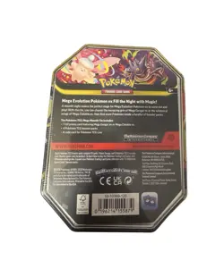 Pokemon Mega Evolution Mega Moonlit Tin Box CLEFABLE Sealed with 4 Booster Packs - Image 5