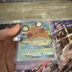 Dedenne GX - 195a/214- Pokemon Sun & Moon Promo Alternate Art Rare Card NM - Image 3