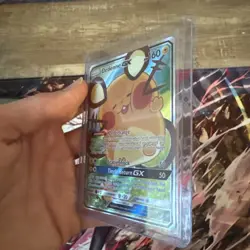 Dedenne GX - 195a/214- Pokemon Sun & Moon Promo Alternate Art Rare Card NM - Image 4
