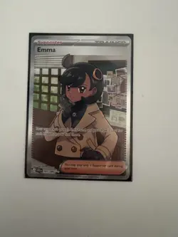 Nintendo Emma Trainer-Supporter 107/086 CRI Foil Pokemon TCG 2026 - Image 1