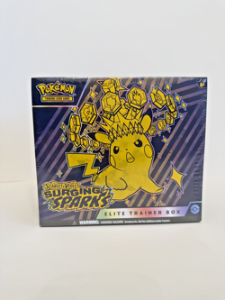 Pokemon TCG: Surging Sparks Factory Sealed Elite Trainer Box - Image 1