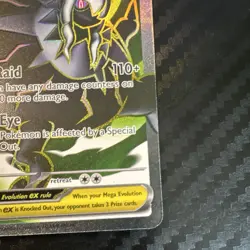 Mega Darkrai ex Full Art 101/084 Pitch Black PBL Ultra Rare Pokemon Card NM - Image 5