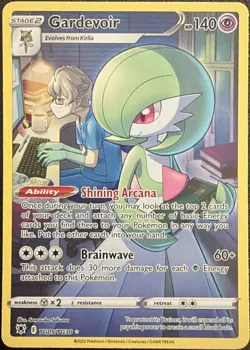 Pokemon TCG Gardevoir Astral Radiance Trainer Galary Holo Ultra Rare #TG05/TG30 - Image 1