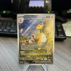 Pokemon Ampharos 090/086 Me04: Chaos Rising Holo - Image 1