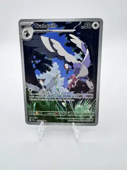 Tranquil 149/086 Black Bolt Illustration Rare 2025 Pokemon NM - Image 1