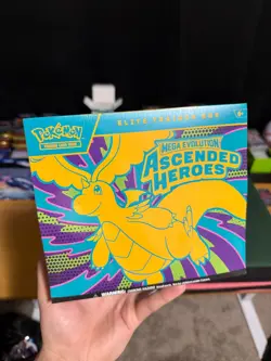 Pokemon TCG Ascended Heroes ETB Elite Trainer Box (Factory Sealed / Brand New) - Image 1