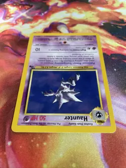 Haunter 21/62 LP Non Holo Rare Unlimited Fossil 1999 WoTC Pokemon TCG - Image 3
