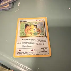 Pokemon TCG Meowth 10/53 Wotc Promo Holo Basic 50 HP 2000 English - Image 3