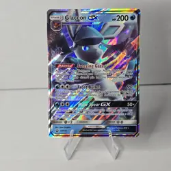 Pokemon TCG Glaceon-GX SM147/248 SM Black Star Promos Holo NM - Image 1