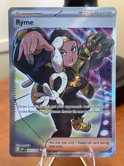 The Pokemon Company-Ryme-Obsidian Flames-221/197-Ultra Rare-Full Art-Holo-NM - Image 1