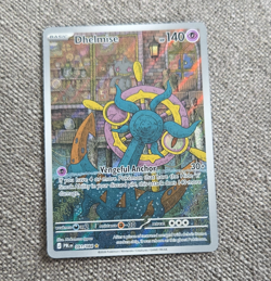 Nintendo Pokemon TCG Dhelmise 091/084 Illustration Rare Full Art Pitch Black - Image 1