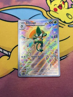 Pokemon TCG Simisage 090/086 Black Bolt Set Near Mint NM - Image 1