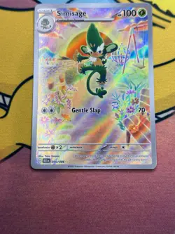 Pokemon TCG Simisage 090/086 Black Bolt Set Near Mint NM - Image 3