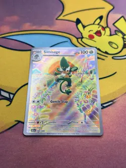 Pokemon TCG Simisage 090/086 Black Bolt Set Near Mint NM - Image 4