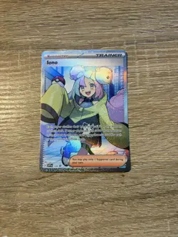 Pokemon TCG Iono Holo Card SVP Black Star Promos SVP124 - Image 4