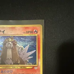 [Swirl] Pokemon TCG Entei Awakening Legends Holo Rare Holo Japanese HP 80 #244 - Image 4