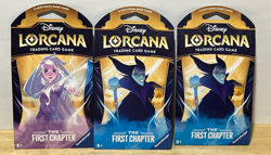 Ravensburger Disney Lorcana The First Chapter Sleeved Booster Packs Lot Of 3 NIP - Image 1