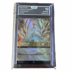 Disney Lorcana Cinderella Enchanted 205/204 | Englisch | GEM MINT 10 AOG Graded - Image 1