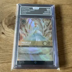 Disney Lorcana Cinderella Enchanted 205/204 | Englisch | GEM MINT 10 AOG Graded - Image 2