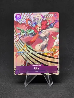 Uta P-031 Premium Card Collection One Piece Promotion Cards Foil NM EN - Image 1