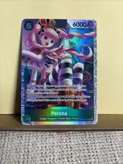 One Piece Azure Sea’s Seven-#OP14-033- Perona- (SR) Excellent Condition - Image 1