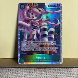 One Piece Azure Sea’s Seven-#OP14-033- Perona- (SR) Excellent Condition - Image 2