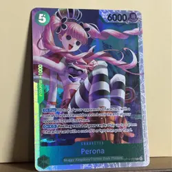 One Piece Azure Sea’s Seven-#OP14-033- Perona- (SR) Excellent Condition - Image 5