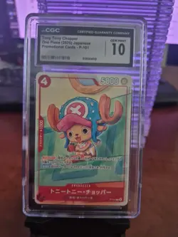 CGC GEM MINT 10 One Piece 2025 Japanese Tony Tony Chopper P-101 - Image 1