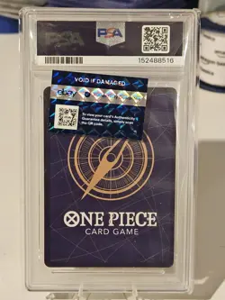 Monkey.D.Luffy (055) (College Basketball US Voyage) P-055 One Piece Promo PSA 10 - Image 2