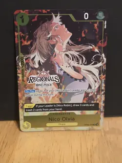 Nico Olvia OP09-106 Offline Regional One Piece Promo Card - Image 1