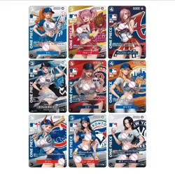 Sexy Anime One Piece Waifu Baseball Sports Art Card Full Set - Image 1