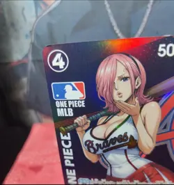 Sexy Anime One Piece Waifu Baseball Sports Art Card Full Set - Image 5