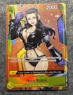 Nico Robin (Full Art) ST29-009 Starter Deck 29: Egghead Foil NM ENGLISH VHTF - Image 1