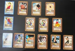 One Piece Carddass Straw Hat Crew Mixed Lot Collectible 13+ - Image 1