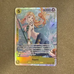 2026 One Piece TCG Nami EB03-053 Extra Booster: Heroines Edition SR Foil NM - Image 1