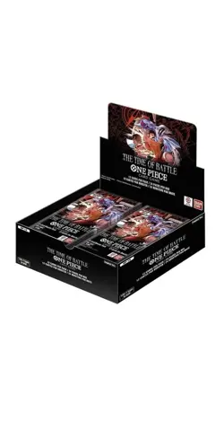 12 Sealed Bandai One Piece TCG OP-16 THE TIME OF BATTLE Booster Pack Bundle - Image 1