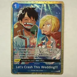 Lets Crash This Wedding OP11-060 [Premium Best Selection Vol. 5] One Piece PROMO - Image 1