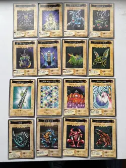 Yu-Gi-Oh Carddass 63 Mixed Lot 1998 Japanese Cards Vintage Anime Collectible - Image 2