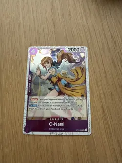 One Piece CCG O-Nami Foil Blocker Character Card ST18-002 2000 Power Standard - Image 1