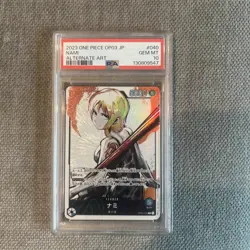 Alternate Art Nami One Piece 2023 Pillars of Strength OP03-040 L Japanese PSA 10 - Image 1