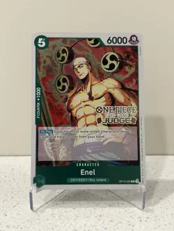 Enel (Judge Pack Vol. 6) OP10-025 One Piece Promotion Cards Foil - Image 1