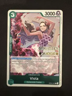 Viola (Judge Pack Vol. 4) OP04-021 One Piece Promotion Cards Foil - Image 1