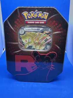 Pokemon Destined Rivals Team Rocket Persian Ex Tin - Image 1