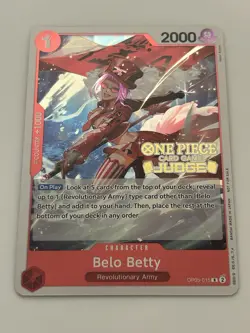 Belo Betty OP05-015 (Judge Pack Vol. 3) One Piece Promotion Card Foil - Image 1