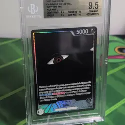 Imu OP13-079 Carrying on His Will Leader Alt Art Foil BGS 9.5 English - Image 1