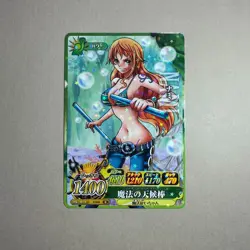 Nami - IC6-04 R HOLO - One Piece Berry Match Carddass Card Bandai B551 LL - Image 1