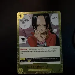 One Piece CCG You'll Frighten Me... OP14-118 Event Card 1 Cost Regular - Image 1