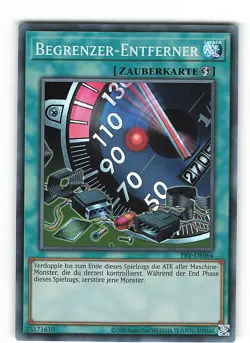 Yugioh BEGRENZER-ENTFERNER , psv-de064 Super Rare deutsch Near Mint - Image 1